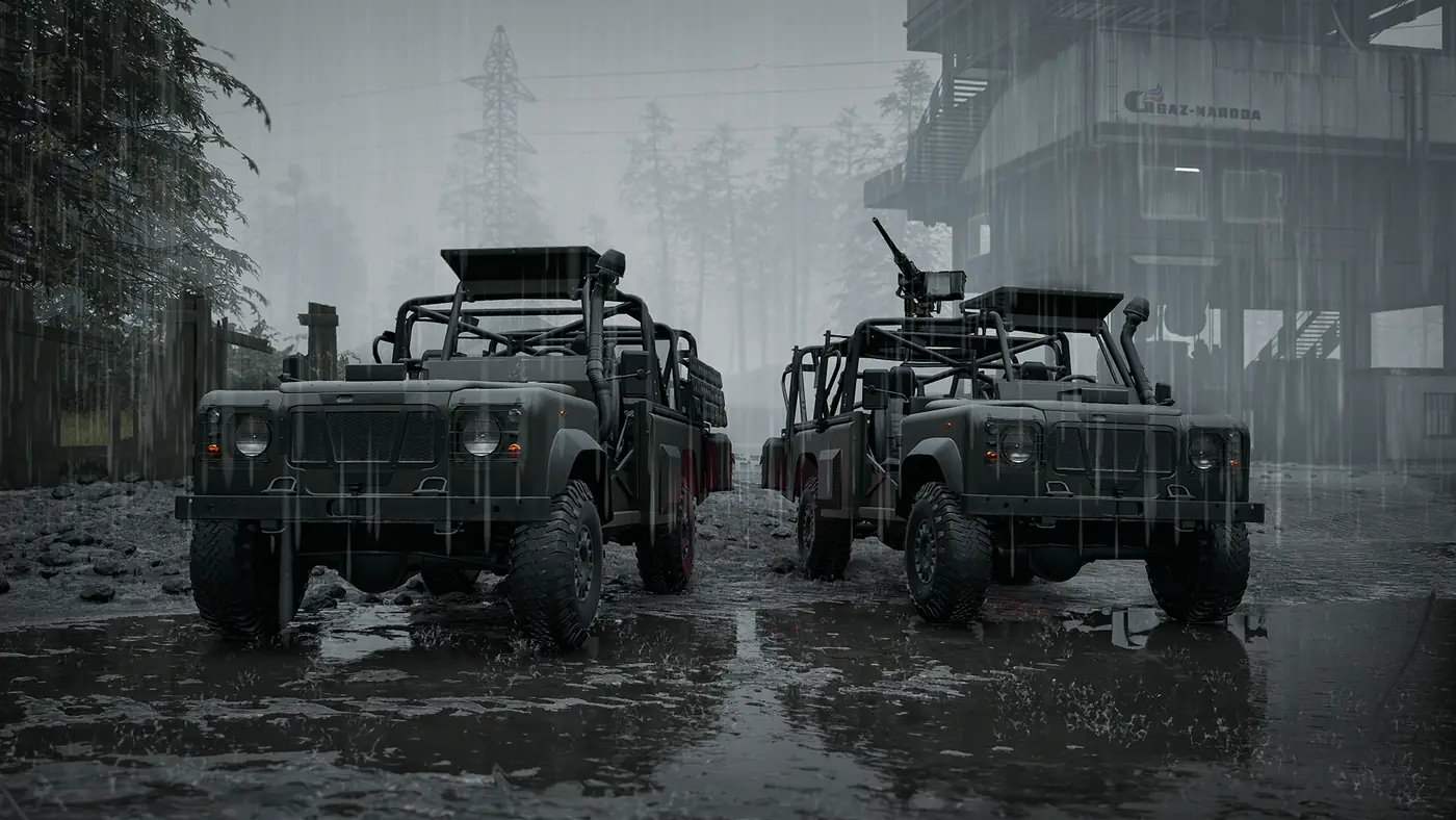 Wolf-110 und Wolf-110 mit M2